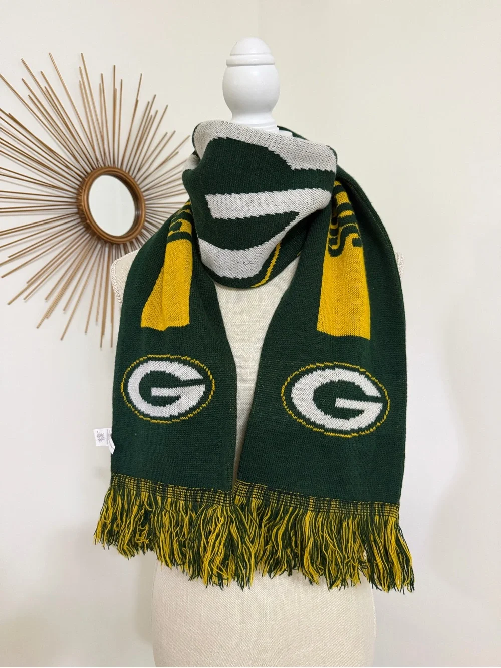 Green Bay Packers Big Logo Scarf